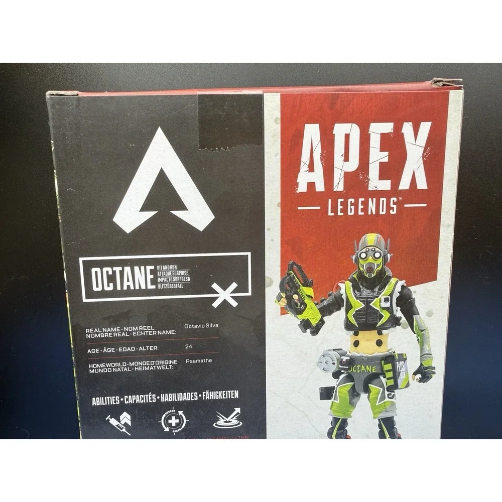 Apex Legends Series 4 Octane Hit and Run 6-inch Action Figure By Jakks Pacific